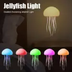 LED gradient swimming jellyfish atmosphere light night light - Image 3