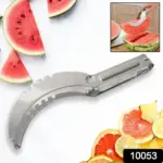 3in1 Stainless Steel Watermelon Cantaloupe Slicer Knife Corer Fruit Vegetable Tools Kitchen