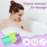 Stretchable Back Rub Bath Towel - Image 2