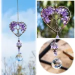 Crystal Wind Chime Tree Of Life Suncatcher - Image 5