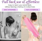 Stretchable Back Rub Bath Towel - Image 6