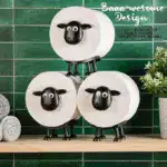 Sheep Toilet Roll Holder (Set of 3) - Image 3