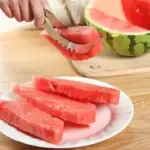 3in1 Stainless Steel Watermelon Cantaloupe Slicer Knife Corer Fruit Vegetable Tools Kitchen - Image 2