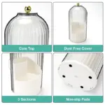 Sliding Lid Toothbrush Organizer - Image 3