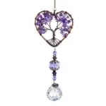 Crystal Wind Chime Tree Of Life Suncatcher - Image 7