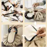 Lazy Drawstring Makeup Fashion Handbag - Image 9