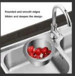 Stainless Steel Swan Sink Strainer Basket - Image 3
