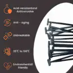 ✨ Nylon Universal Cable Tie Buckles – Multipurpose Fastening Tool - Image 2