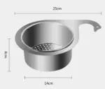 Stainless Steel Swan Sink Strainer Basket - Image 7