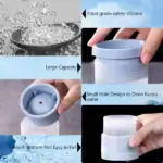 Food Grade Stackable Slow Melting DIY Ice Ball For Cocktail Whiskey - Image 11