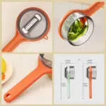 Double-sided Stainless Steel Blade Peeling Knife With Storage Boxs - Image 8