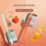 Double-sided Stainless Steel Blade Peeling Knife With Storage Boxs - Image 4
