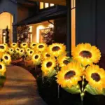 Solar LED Sunflower Garden Lights - Image 2