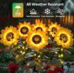 Solar LED Sunflower Garden Lights - Image 9