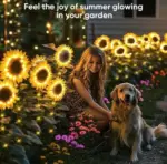 Solar LED Sunflower Garden Lights - Image 10