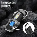 Portable Rechargeable Bright Keychain Flashlight - Image 7