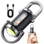 Portable Rechargeable Bright Keychain Flashlight - Image 8