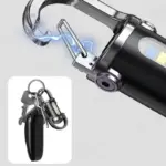 Portable Rechargeable Bright Keychain Flashlight - Image 3