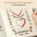Embroidery Stitch Book – Designs Beginner Sewing Kit - Image 4