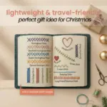 Embroidery Stitch Book – Designs Beginner Sewing Kit - Image 3
