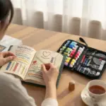 Embroidery Stitch Book – Designs Beginner Sewing Kit
