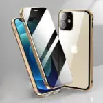 360° Magnetic iPhone Case with Privacy Screen – Tempered Glass Full Protection - Image 9