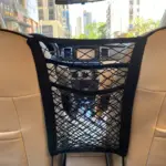 Car Seat Storage Net Organizer – Stretchable Barrier for Extra Storage - Image 2