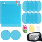Nano Rearview Mirror Protection Film – Anti-Fog & Rainproof (Set of 12)
