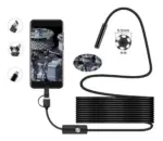 HD Waterproof Endoscope Camera – Flexible Inspection Camera with LED Light