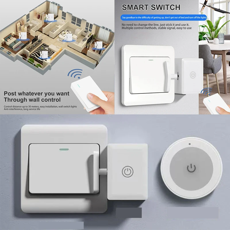 1 Smart Button Pusher – Wireless Remote Light Switch Controller for Home & Office - Image 1