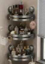 Corner Shower Storage Rack – Space-Saving Bathroom Organizer