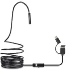 HD Waterproof Endoscope Camera – Flexible Inspection Camera with LED Light - Image 2