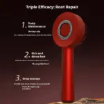 3-in-1 Electric Hair Growth Massage Comb – Red Light Scalp Brush with Vibration & Oil Applicator - Image 3