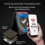 RFID Pop-Up Wallet – Slim Aluminum Card Holder with Money Clip - Image 4