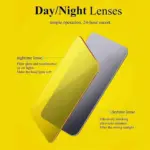 2-in-1 Car Sun Visor Anti-Glare Extender – Day & Night Driving Eye Protection Shield - Image 5