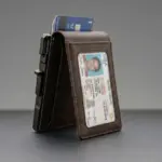 RFID Pop-Up Wallet – Slim Aluminum Card Holder with Money Clip - Image 10