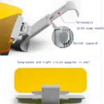 2-in-1 Car Sun Visor Anti-Glare Extender – Day & Night Driving Eye Protection Shield - Image 6