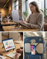 3-in-1 Magnetic Aluminum Stand – Foldable Laptop, Tablet & Phone Desk Stand - Image 7
