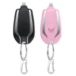 Mini 1500mAh Emergency Power Bank – Compact Portable Charger with Carabiner - Image 16