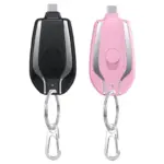 Mini 1500mAh Emergency Power Bank – Compact Portable Charger with Carabiner - Image 19