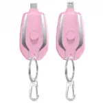 Mini 1500mAh Emergency Power Bank – Compact Portable Charger with Carabiner - Image 20